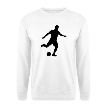Soccer Fußball - Unisex Sweatshirt - white - Front