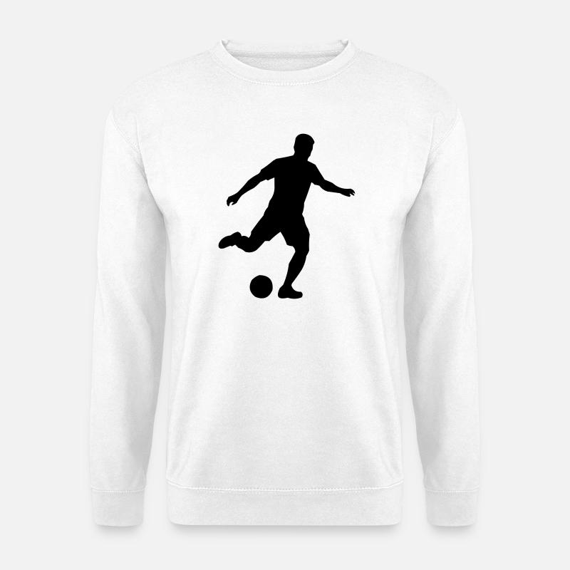 Soccer Fußball - Unisex Pullover - Weiß