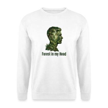 Wald Liebhaber - Unisex Pullover - Weiß - Vorne