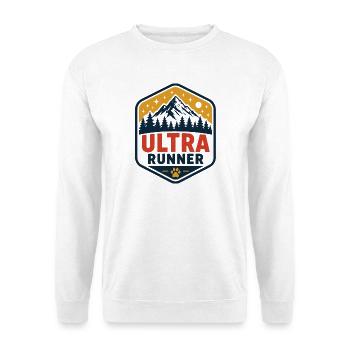 Ultra Runner - Unisex Sweatshirt - white - Front