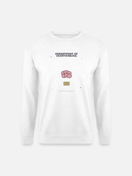Abteilung des Überdenkens - Unisex Pullover - Weiß