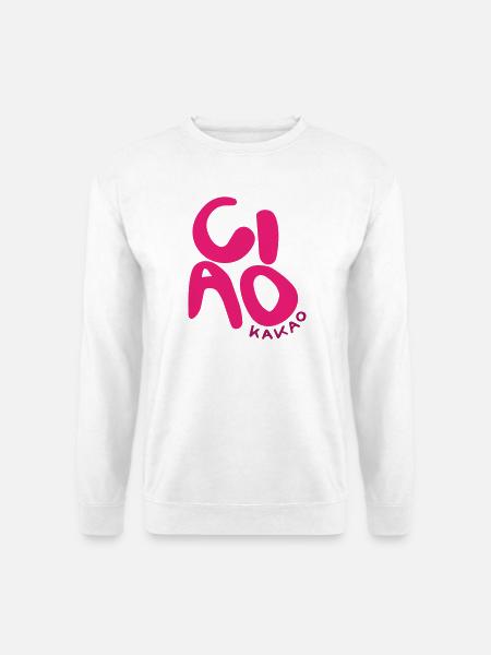 Ciao Kakao - Unisex Pullover - Weiß