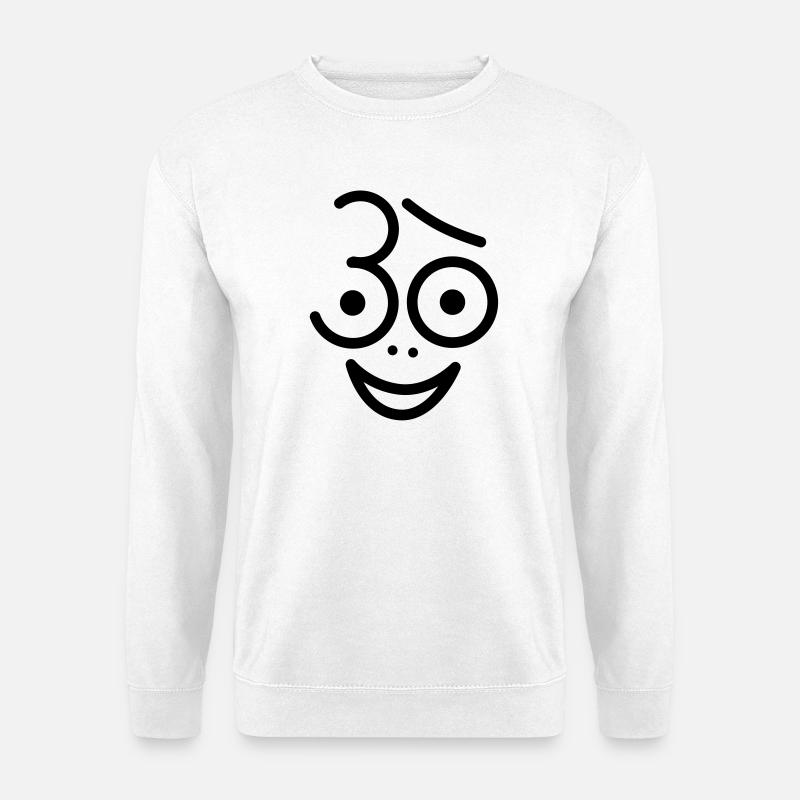 Juhu 30 Jahre ! - Unisex Pullover - Weiß
