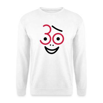 Juhu 30 years! - Unisex Sweatshirt - white - Front