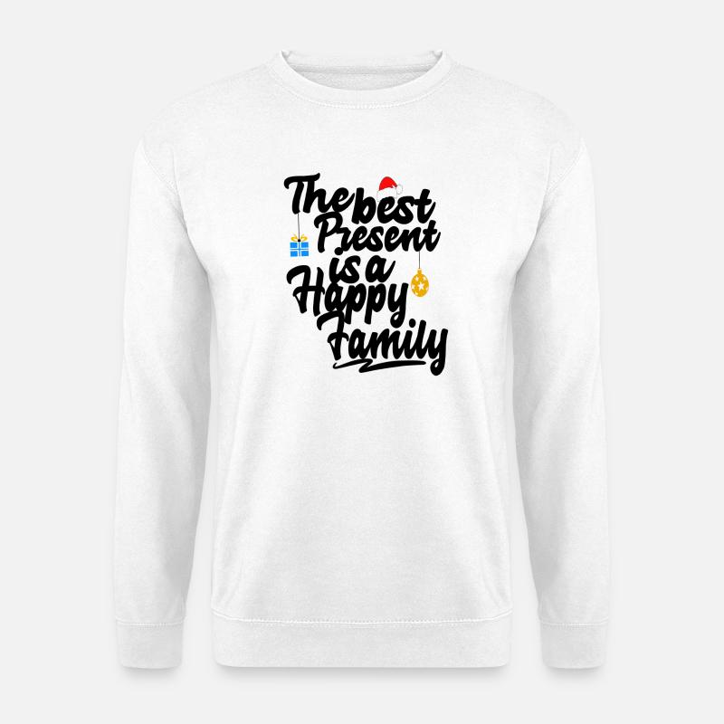 Weihnachten, christmas - Unisex Pullover - Weiß