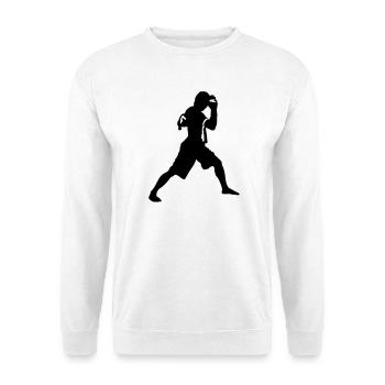 kickboxing - Unisex Sweatshirt - white - Front