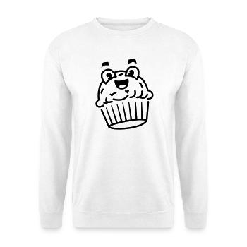 Cupcake - Unisex Sweatshirt - white - Front