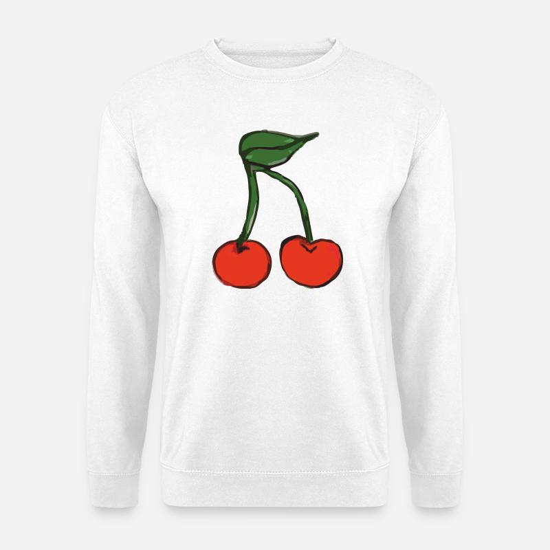 kirsche cherry - Unisex Pullover - Weiß