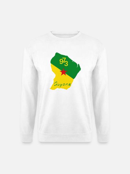 Guyane - Sweat-shirt Unisexe - blanc