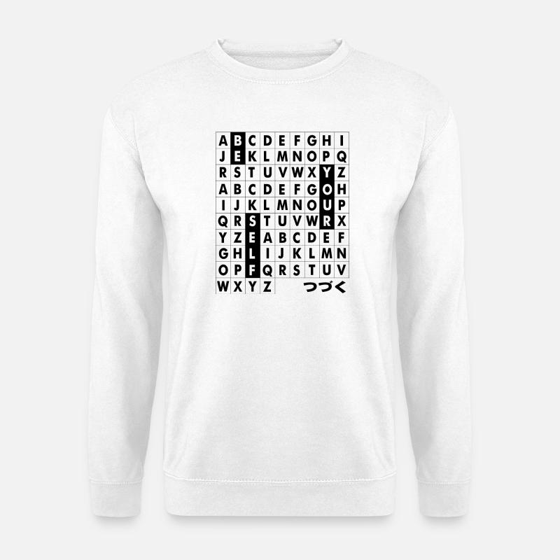 be your self - Unisex Sweatshirt - white