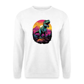 Tyrannosaurus Rex - Unisex Pullover - Weiß - Vorne