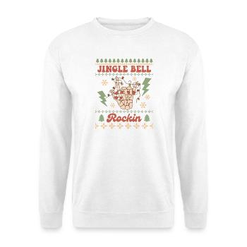 Pull de Noël moche - Sweat-shirt Unisexe - blanc - Devant