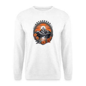 Adventure Travel - Unisex Sweatshirt - white - Front