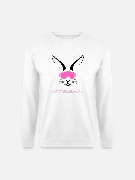 Après-Ski Pistenbunny Adventures - Unisex Pullover - Weiß