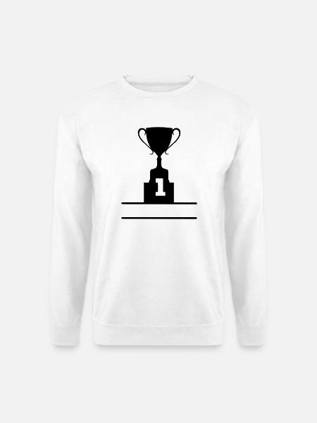 Cup cup number 1 - Unisex Sweatshirt - white