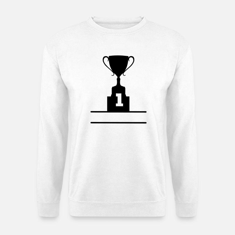 Coupe numéro 1 - Sweat-shirt Unisexe - blanc