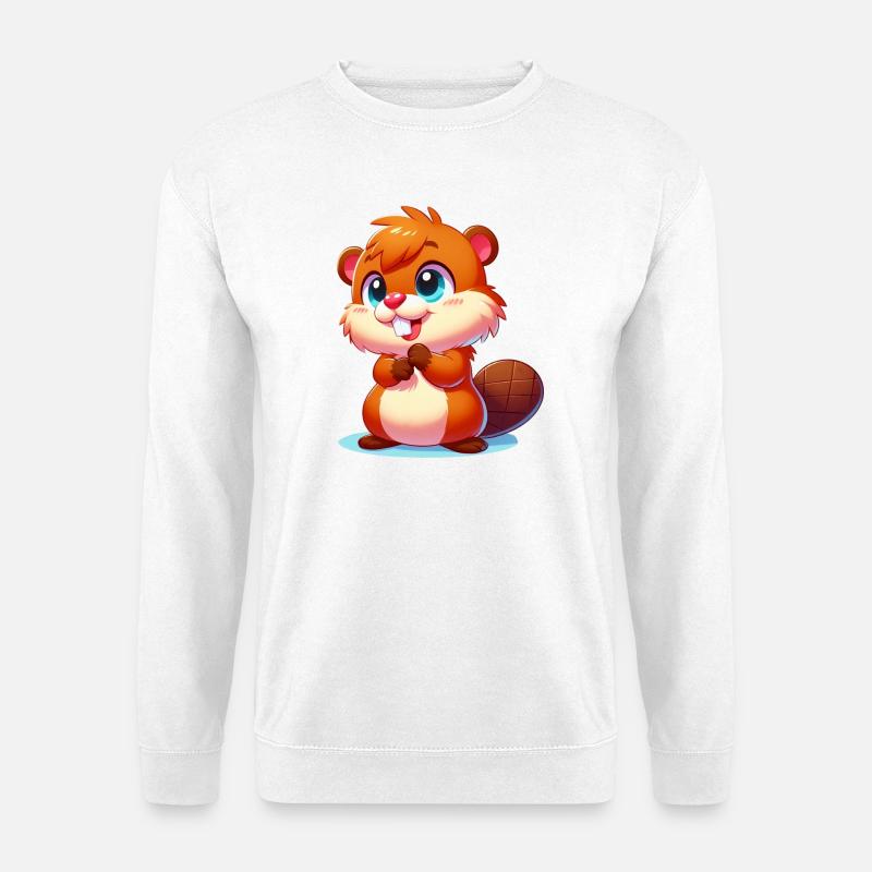 Bieber - Unisex Pullover - Weiß