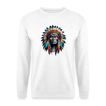 American Indian American - Unisex Sweatshirt - white - Front