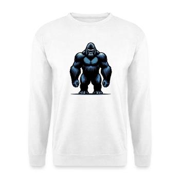 Gorilla - Unisex Sweatshirt - white - Front