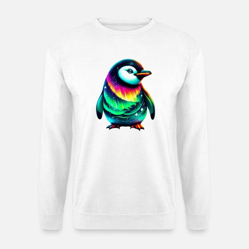 Penguin - Unisex Sweatshirt - white