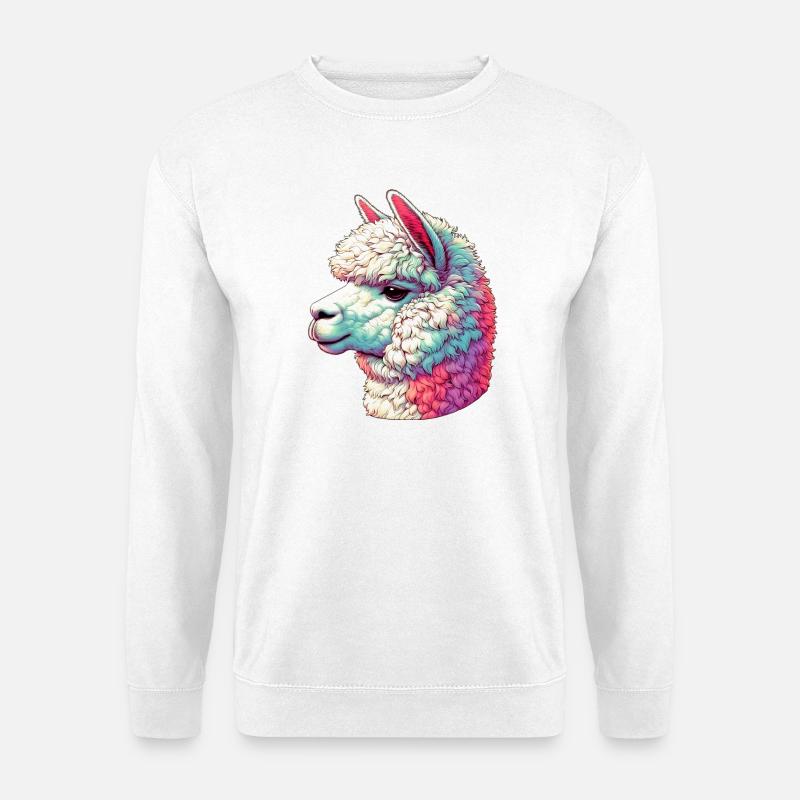 Alpaca - Unisex Sweatshirt - white
