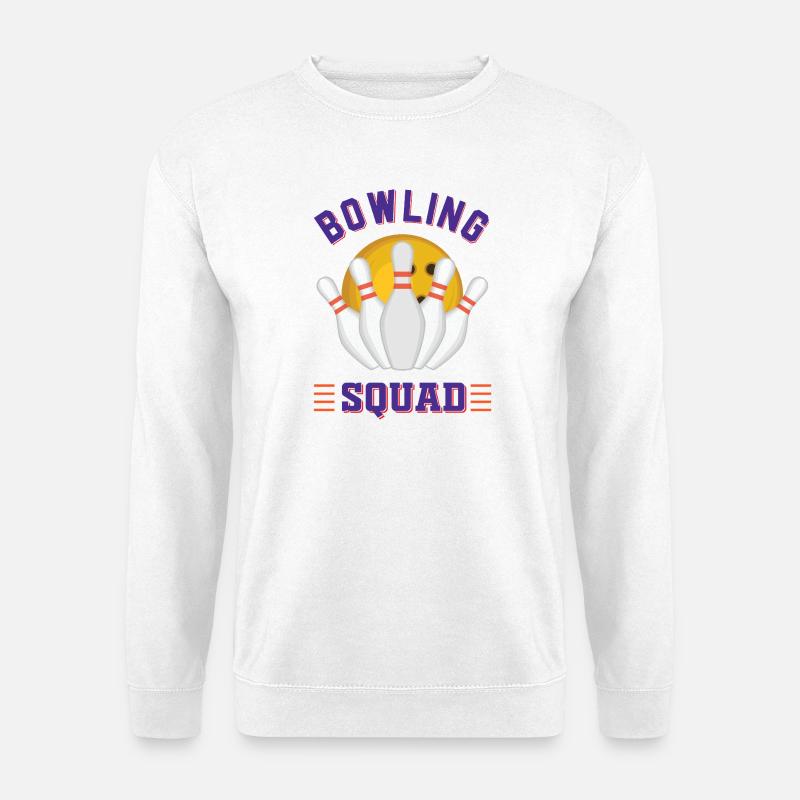 Bowling Squad - Unisex Sweatshirt - white