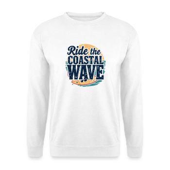 Surfing Surfing Beach Holidays Coast Sea - Unisex Sweatshirt - white - Front
