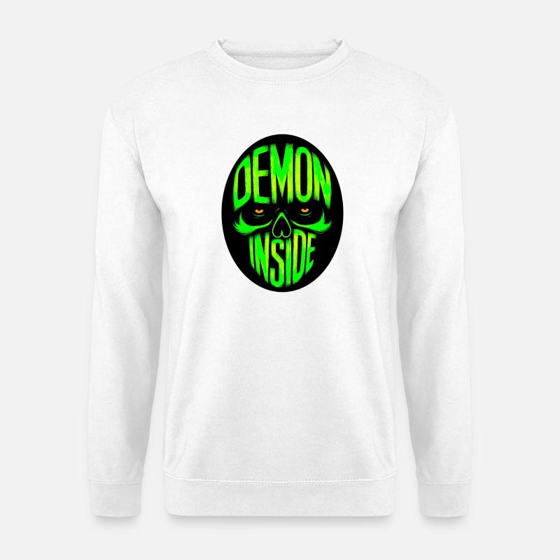 Demon inside - Unisex Sweatshirt - white