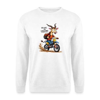 Motocross Bull - Unisex Sweatshirt - white - Front