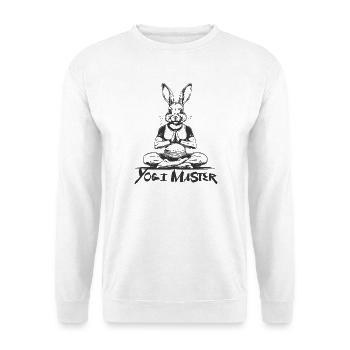 yoga, Yogi Master - Unisex Sweatshirt - white - Front