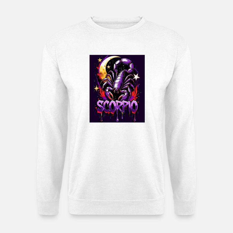 Skorpion - Unisex Pullover - Weiß