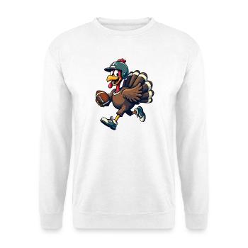 Thanksgiving Football Turquie - Sweat-shirt Unisexe - blanc - Devant