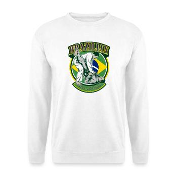 Brasilianische Jiu-Jitsu-Kampfkünste - Unisex Pullover - Weiß - Vorne
