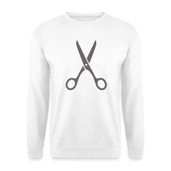 Scissors, Rock, Paper Costume Shirt Group Costume - Unisex Sweatshirt - white - Front