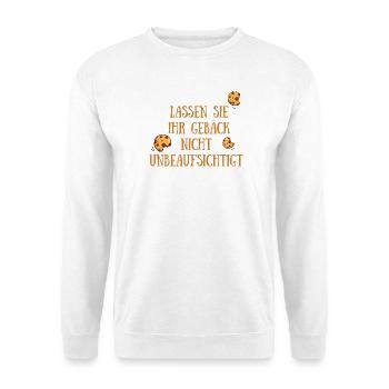 Cookies Cookies Biscuits - Unisex Sweatshirt - white - Front