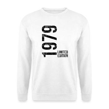 47.Geburtstag Männer Frauen Vintage Jahrgang 1979 - Unisex Pullover - Weiß - Vorne