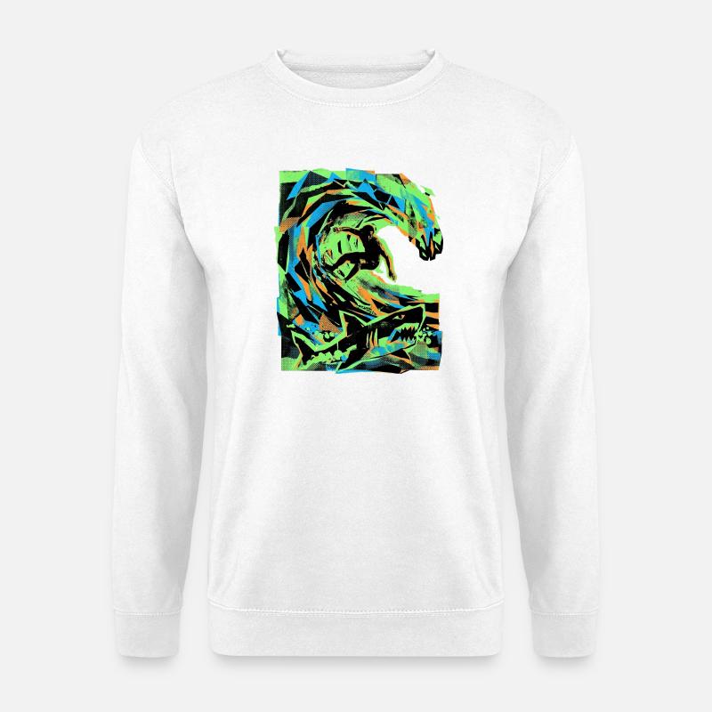 Beach Vacation Surfers - Unisex Sweatshirt - white