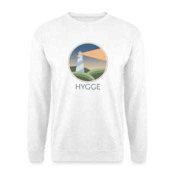 Hygge Lighthouse - Unisex Sweatshirt - white - Front