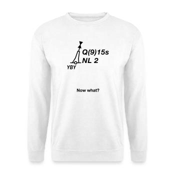 Tonne - Boje Nordsee Segeln Ostsee Maritim - Unisex Pullover - Weiß - Vorne