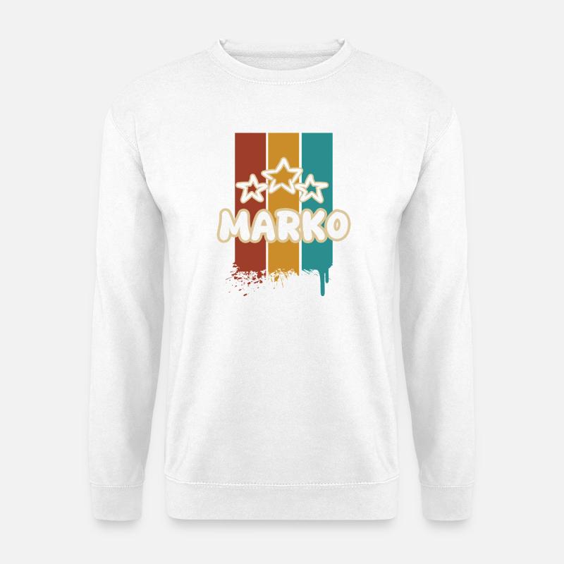Marko - Unisex Pullover - Weiß
