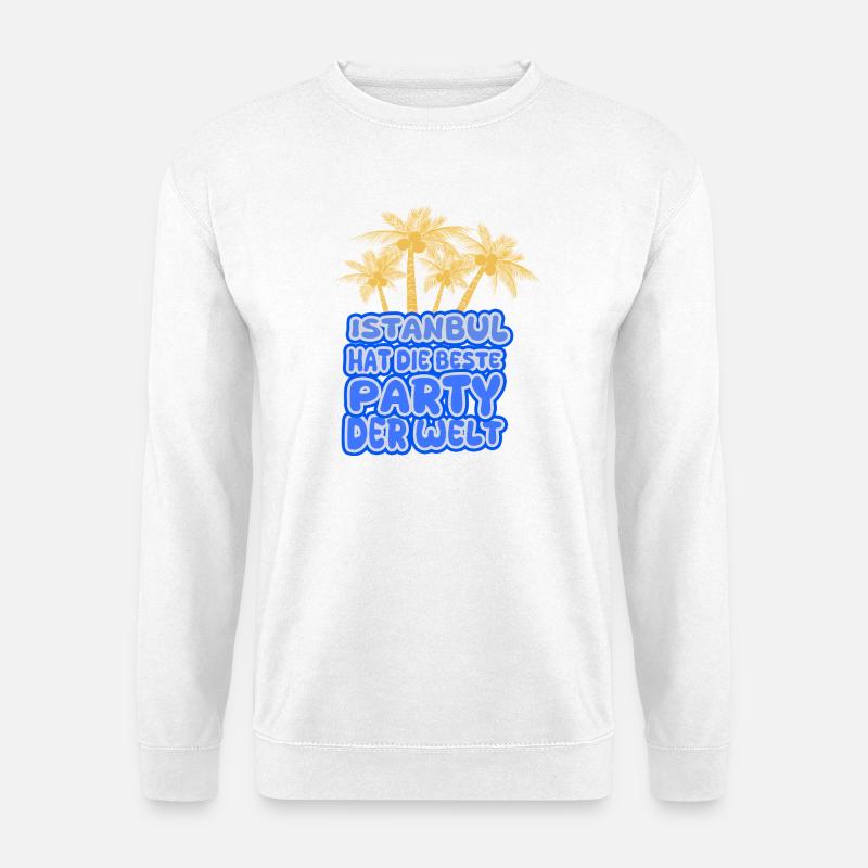 Urlaubsregion Istanbul - Unisex Pullover - Weiß