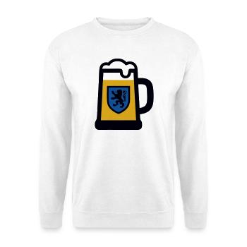 Festival folklorique des armoiries Bavaria Mug - Sweat-shirt Unisexe - blanc - Devant