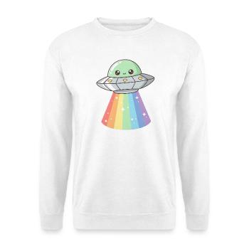 OVNI - Sweat-shirt Unisexe - blanc - Devant