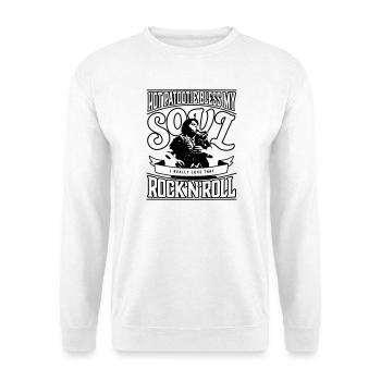 Hot Patootie Bless My Soul Art vectoriel couleur personnalisée - Sweat-shirt Unisexe - blanc - Devant