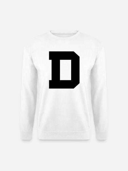 D - Unisex Pullover - Weiß