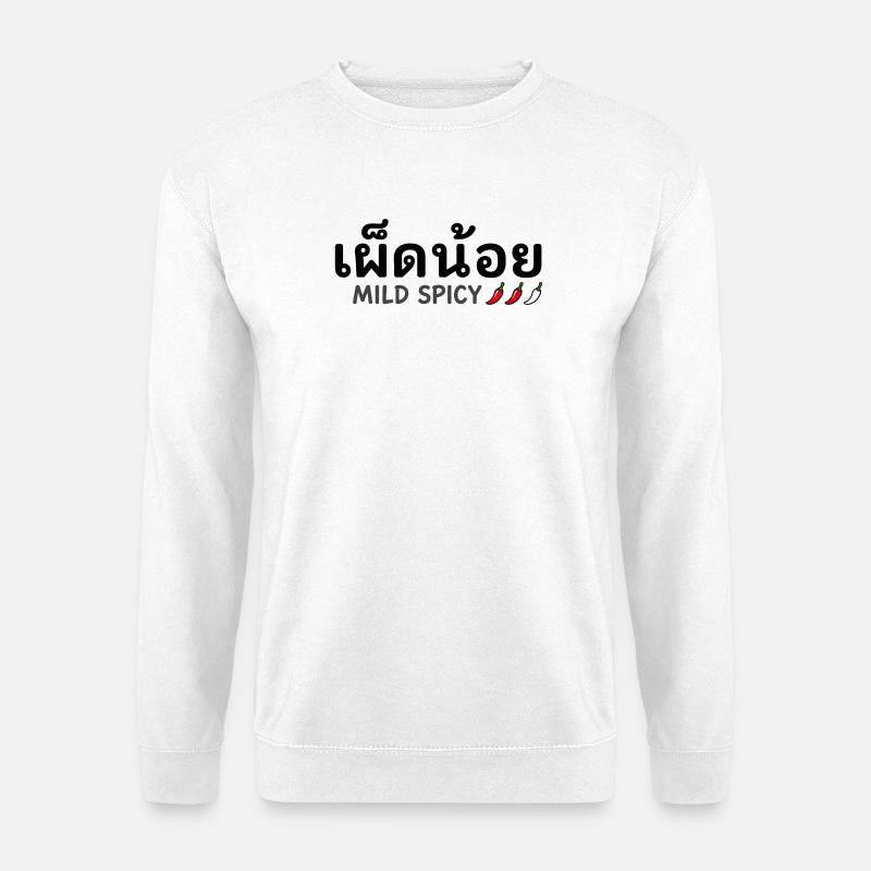 mild spicy - Unisex Sweatshirt - white