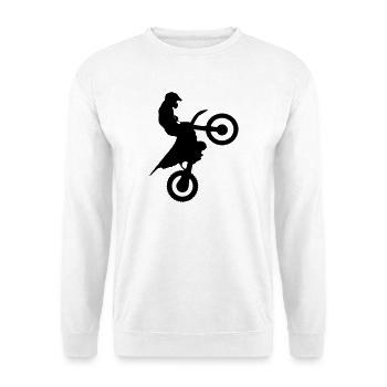 Jump Schwarz - Unisex Pullover - Weiß - Vorne