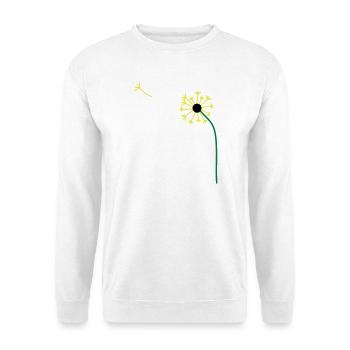 Dandelion,Dandelion,Buttercup, ✔ - Unisex Sweatshirt - white - Front
