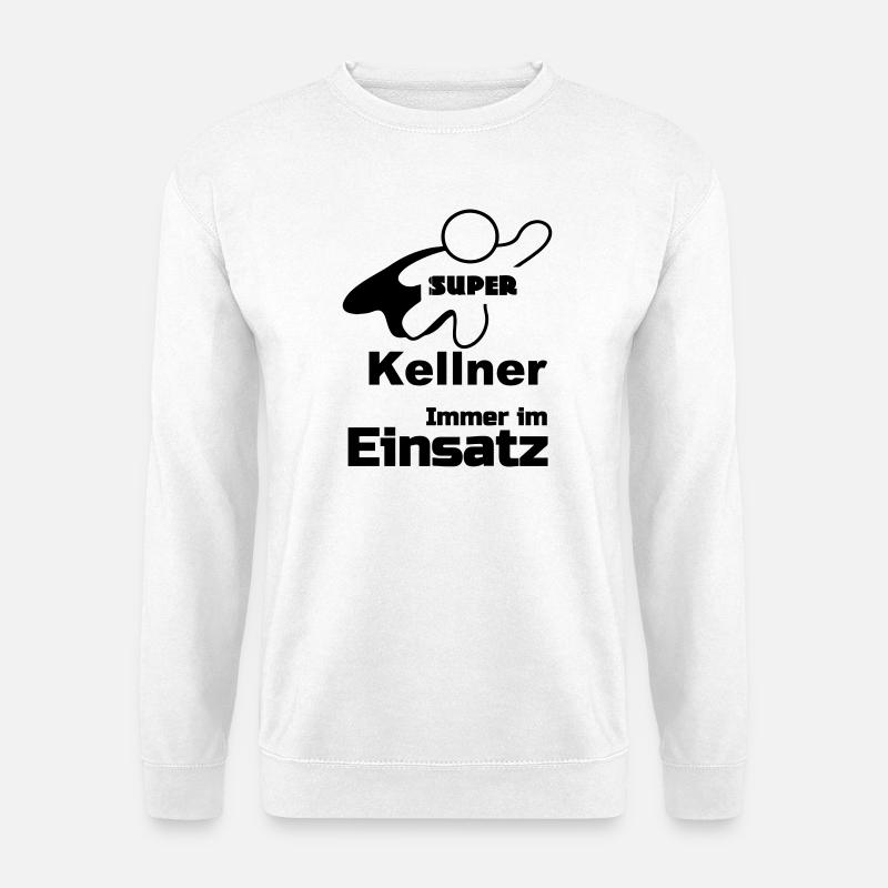 Super Kellner Geschenk - Unisex Pullover - Weiß