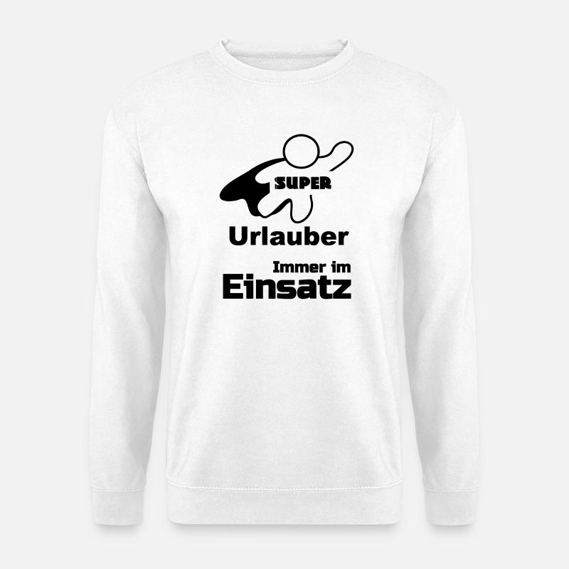 Super Urlauber Geschenk - Unisex Pullover - Weiß